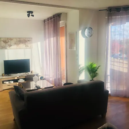 L'appart'marcel*t1bis*fibre*parking*chek-in*24/24 *
